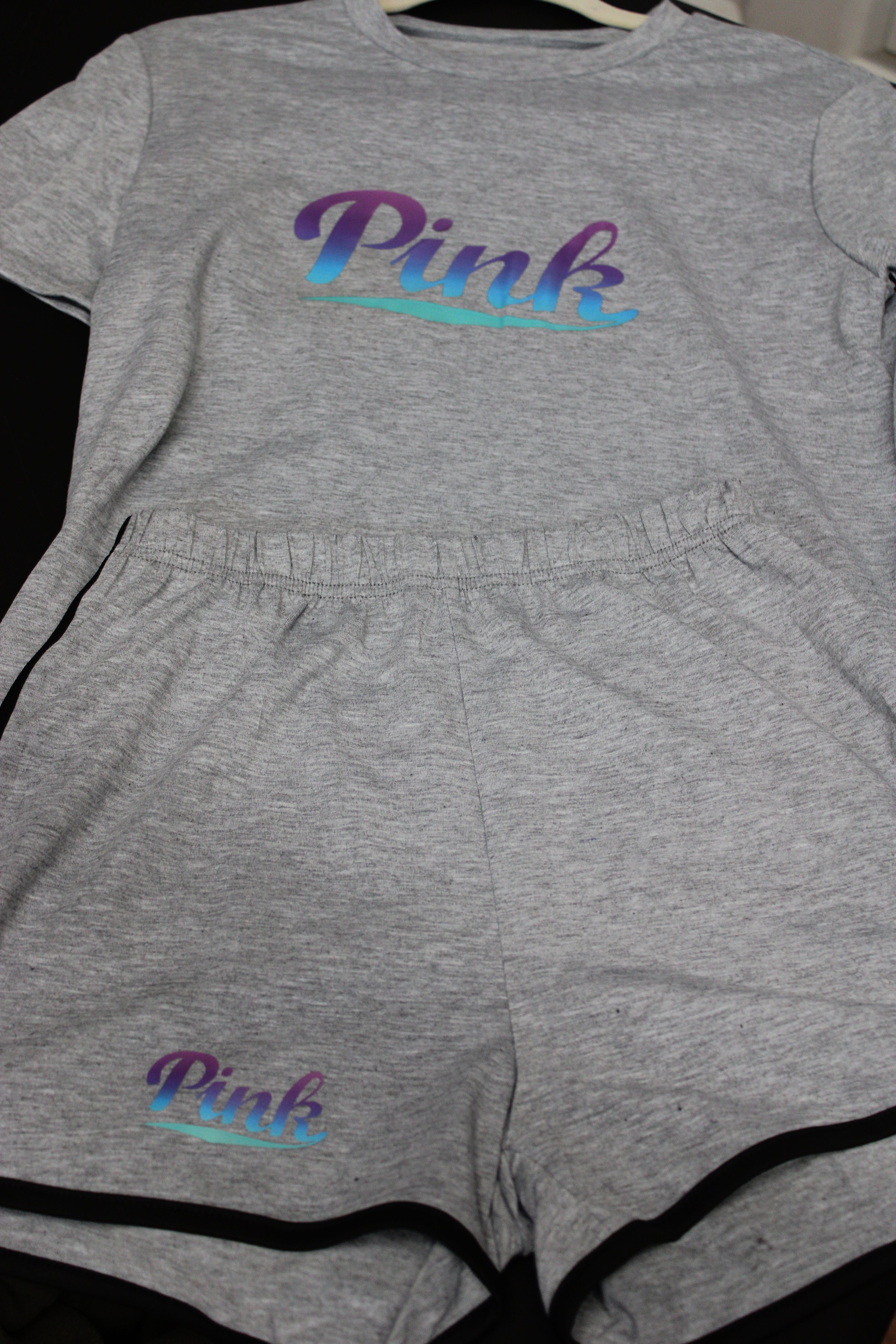 Women's 2pc shorts outfit